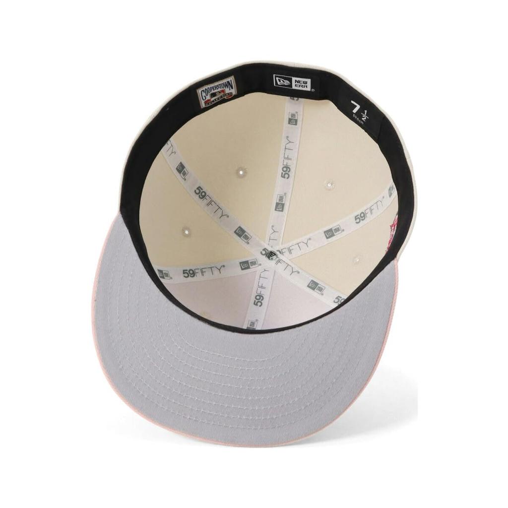 New Era 59FIFTY MLB Cap ONSPOTZ Exclusive Sea 7 59Fifty Stone Pink Rouge Side Patch MLB Seattle Mariners Stone/Pink 5/8