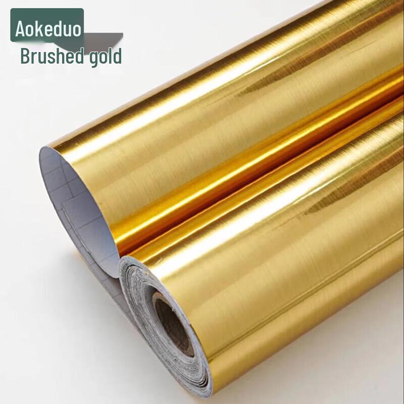 Aokedu Stainless Steel Self-Adhesive Metallic Film