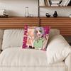 P-Poshlaya Molly Band Music Pillow Case Sofa Living Room Bedroom Headboard Backrest Cushion Square Cushion Nap Time