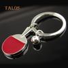 Pingpong Bat Ball Table Tennis Racket Keychain Car Key Chain Decor Ring Gift Accessories