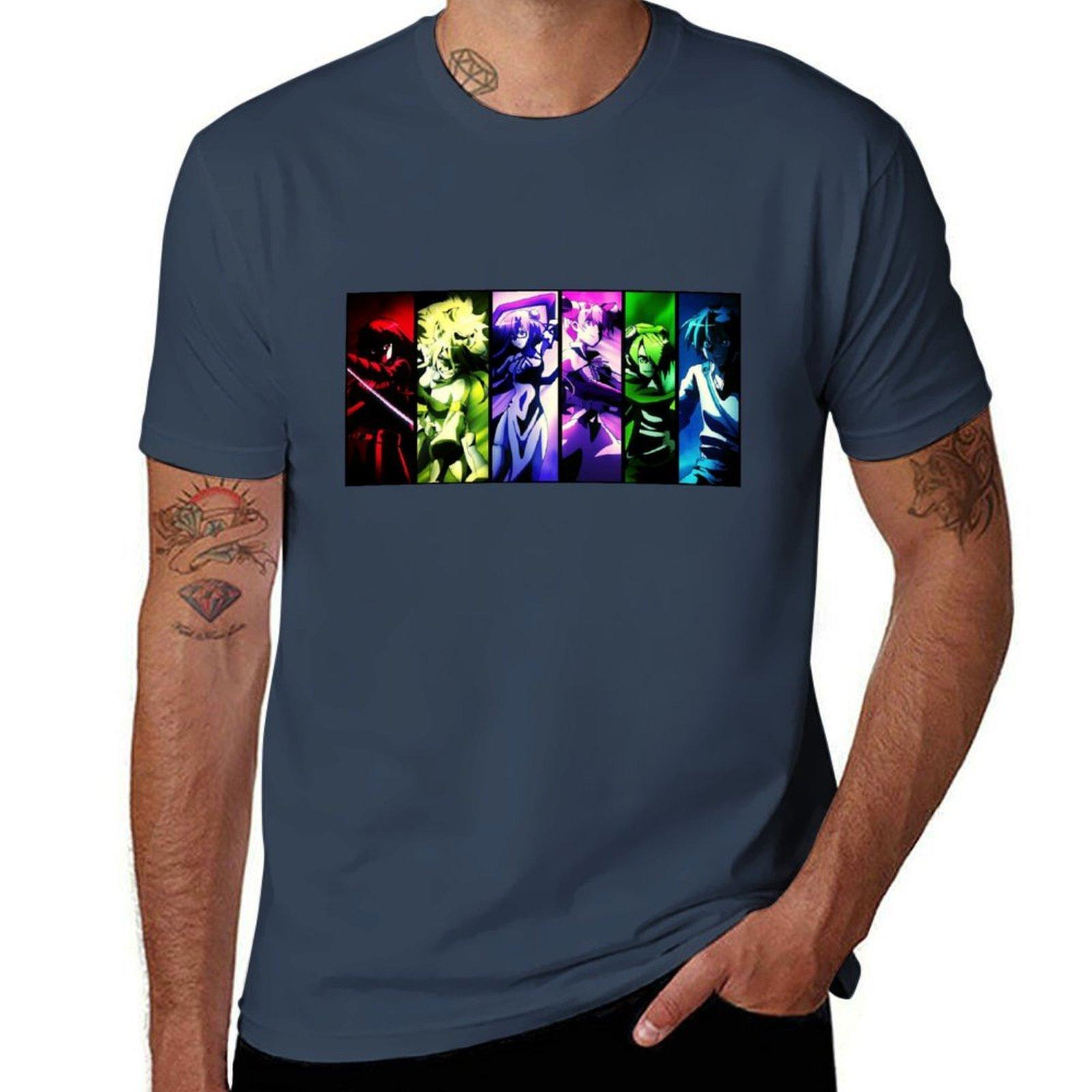 Anime Akame ga Kill TShirt Work Duty Casual TShirt S
