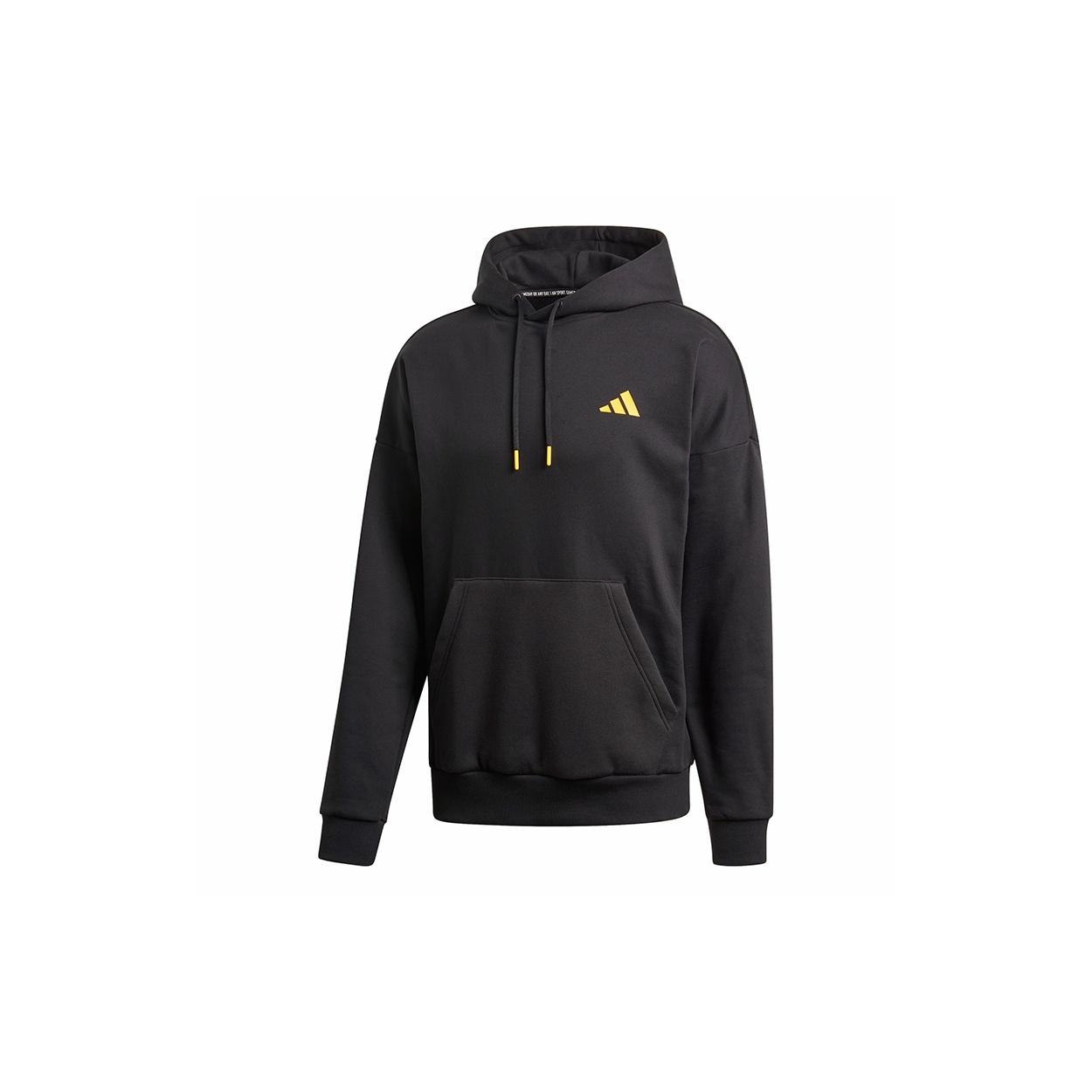 adidas M Urban Q4 Hood Casual Sports Black Men s FR6595 XL