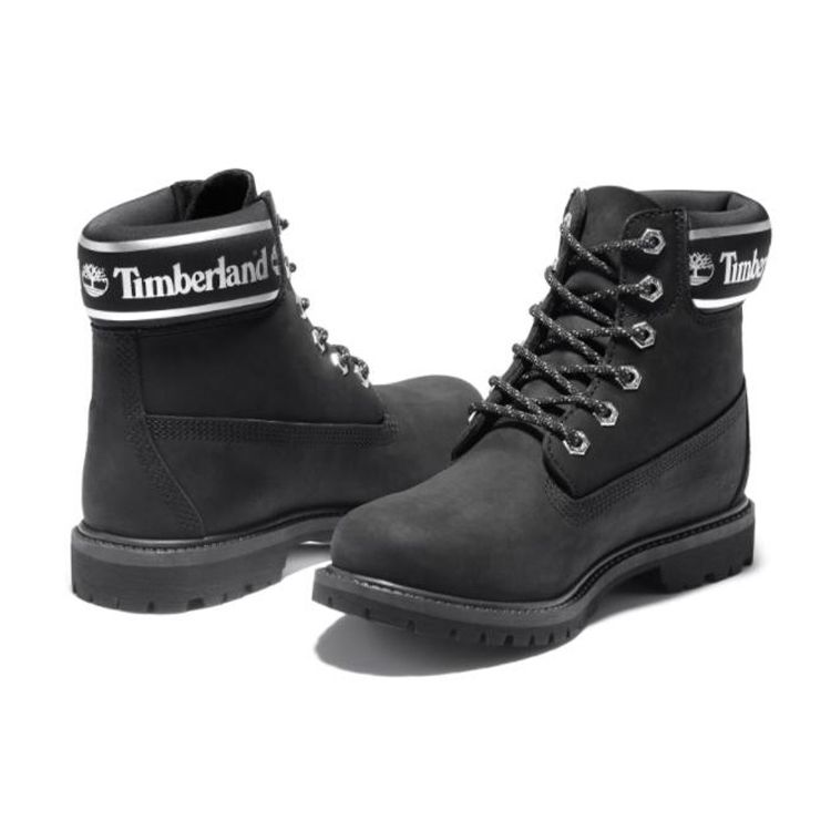 Timberland Premium Series Durable Shock Absorbing Comfortable Short Outdoor Boots Women boots Black A41CX001