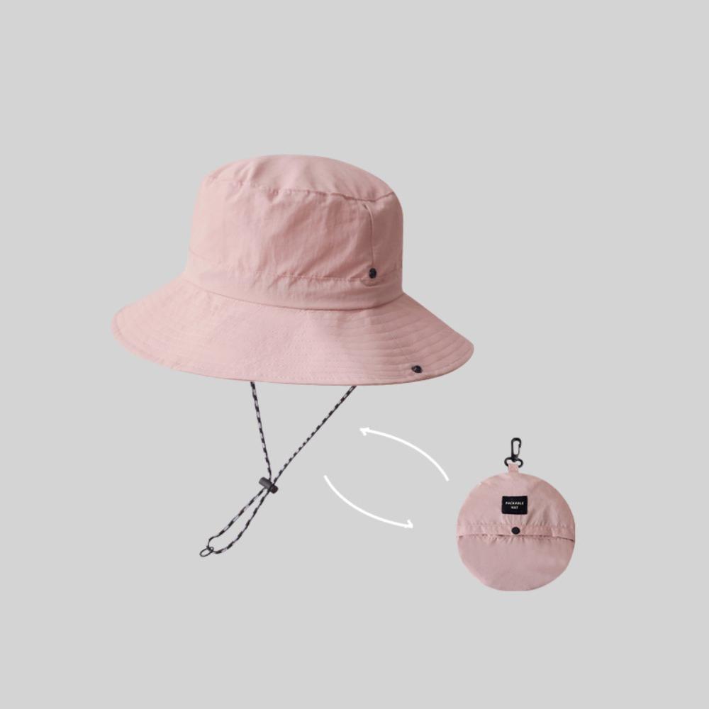 Waterproof Foldable Bucket Hat UPF 50+ Anti-UV Sun Hats Portable Wide Brim Sun Hat  for Men Women