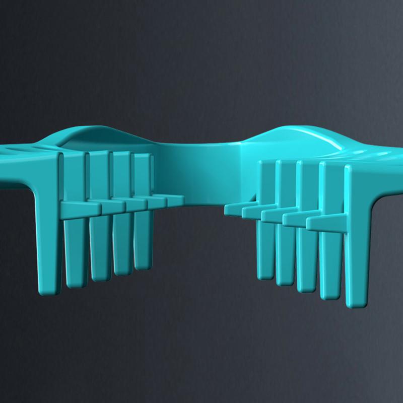 Volumgebender Kamm mit breiten Zinken Stylingwerkzeuge Lockenwickler Flauschige Textur für Männer Ideal für alle Haartypen Hairstyling-Werkzeuge