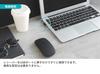 3R Wireless Mouse, Rechargeable, Quiet, Lightweight, Thin, DPI Switchable, Compact, for Desks and Computers (Silver)
