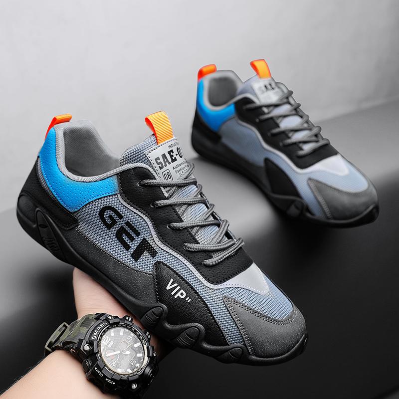 Fashion Men Casual Shoes Flat Comfortable Gym Sports Shoes Male Trainers Sneakers Zapatos De Hombre Casual Ventilate Gray Shoe