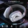 ATTACK SHARK L60 Wireless Gaming Headset Headphones Connection Dual Port 50 Hours Battery 40mm 3D Surround Noise Detachable Transparent Compatible
