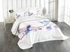 Aquarell Pastell Floral Bettwäsche Sets Vollgröße Bettbezug für Mädchen Frauen Libelle Deckenbezug Steppdeckenbezug Zimmerdeko