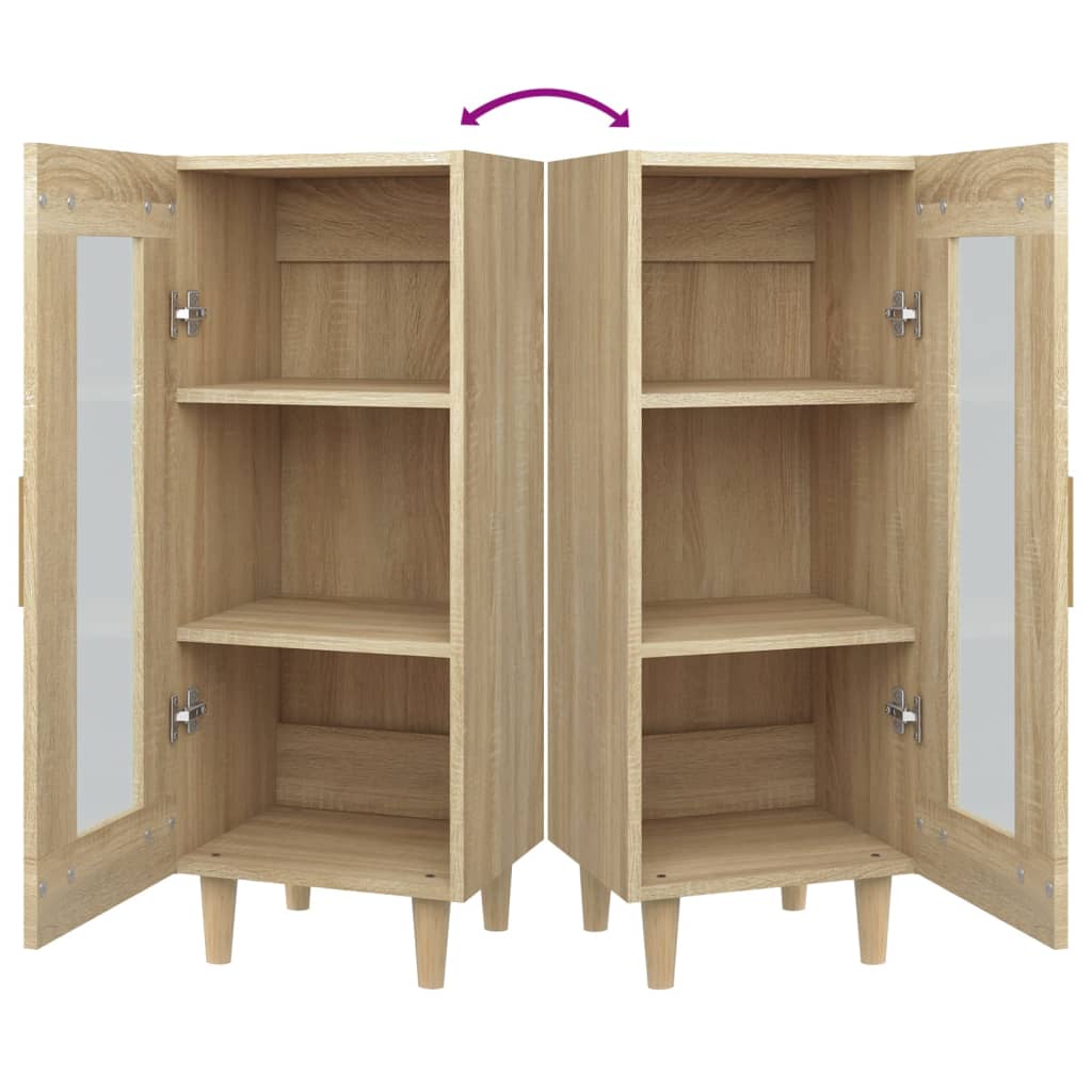 Sideboard Sonoma Oak 34.5 x 34 x 90 cm Particleboard
