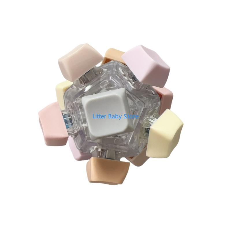 N80C Pocket Sized Mechanical Press Toy 5000+ Uses Focusing Aid Travel Handheld