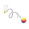 Bouncing Colorful Plush Ball Cats Toy Stretch Hanging Design Teaser String Encourages Exercise And Mental Engagement