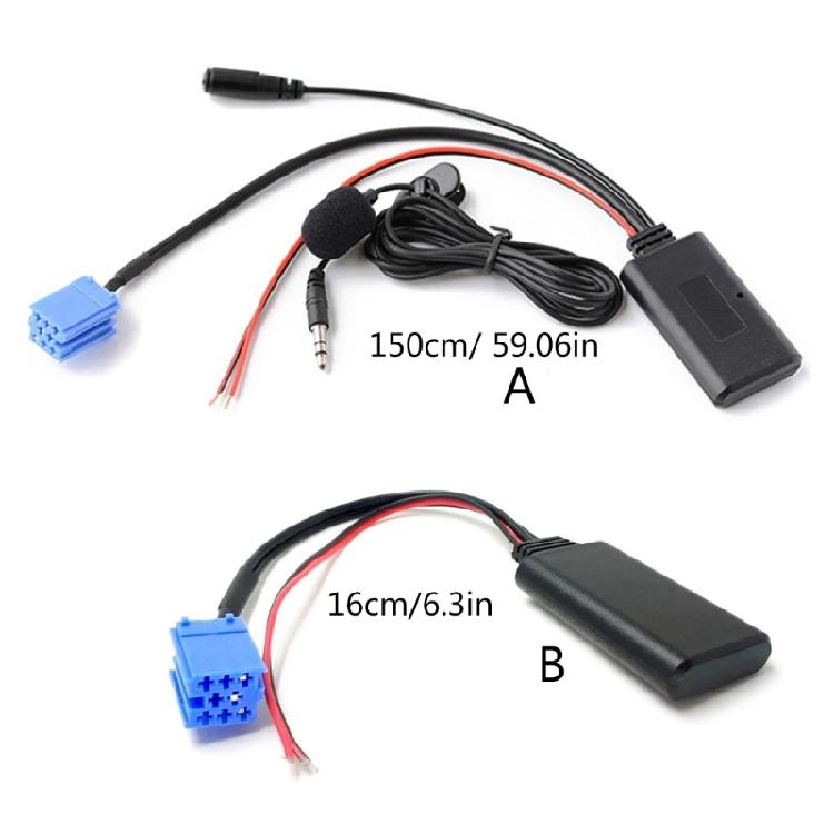 Ersatzzubehör 8-Pin-Stecker-Kabeladapter Auto-AUX-Adapter