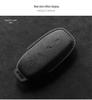 Full-Coverage Suede Key Case for BYD D9, N7, N8, and X with Side Snap Button