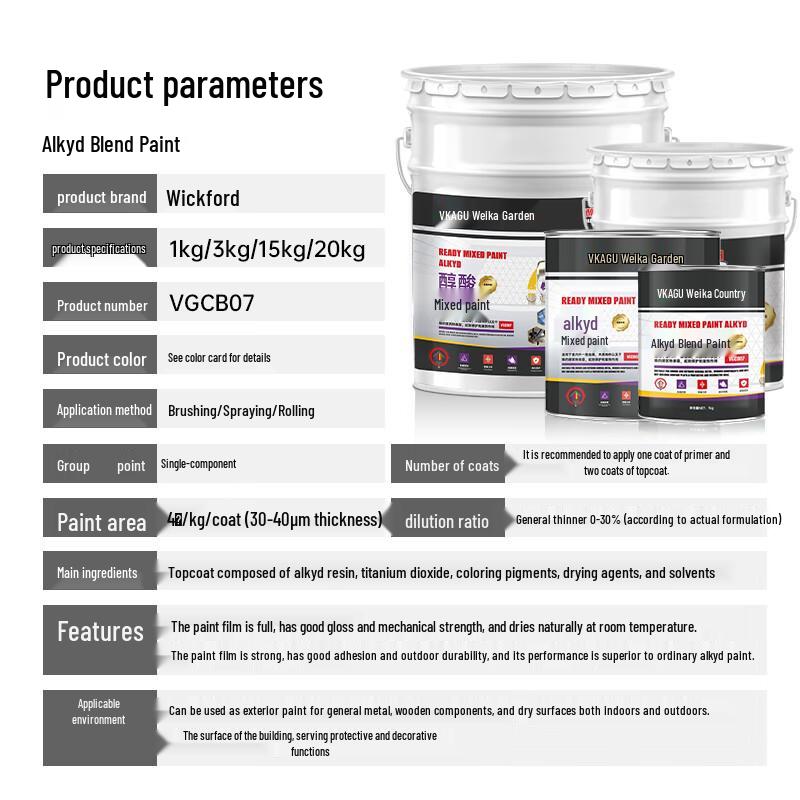VGCB Alkyd Anti-Rust Metal Topcoat