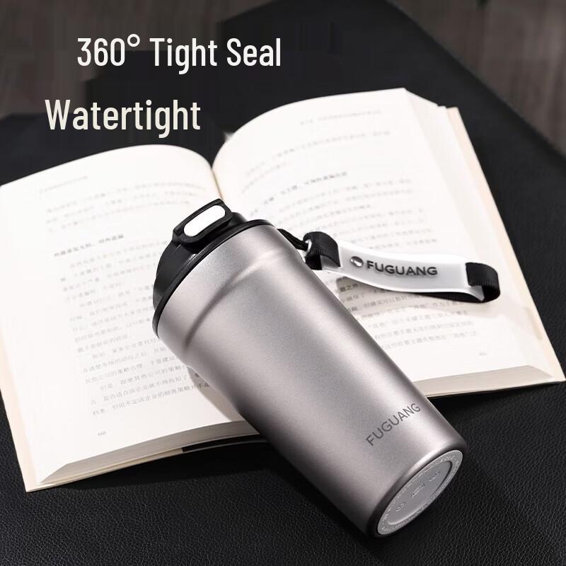 FUGUANG Pure Titanium Insulated Travel Mug