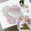2pcs 3 Slots Design Cat Treat Squeezer Ergonomic Handle Manual Press Wet Food Extruder Portable 3D Printed Cat Treat Dispenser