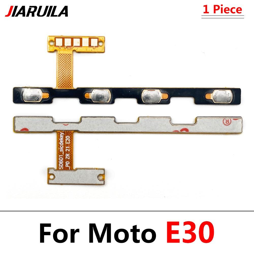 Power On Off Volume Button Key Flex Cable For Motorola Moto E20 E30 E40 E13 E14 E15 E22 E22i E23 E32 E32s