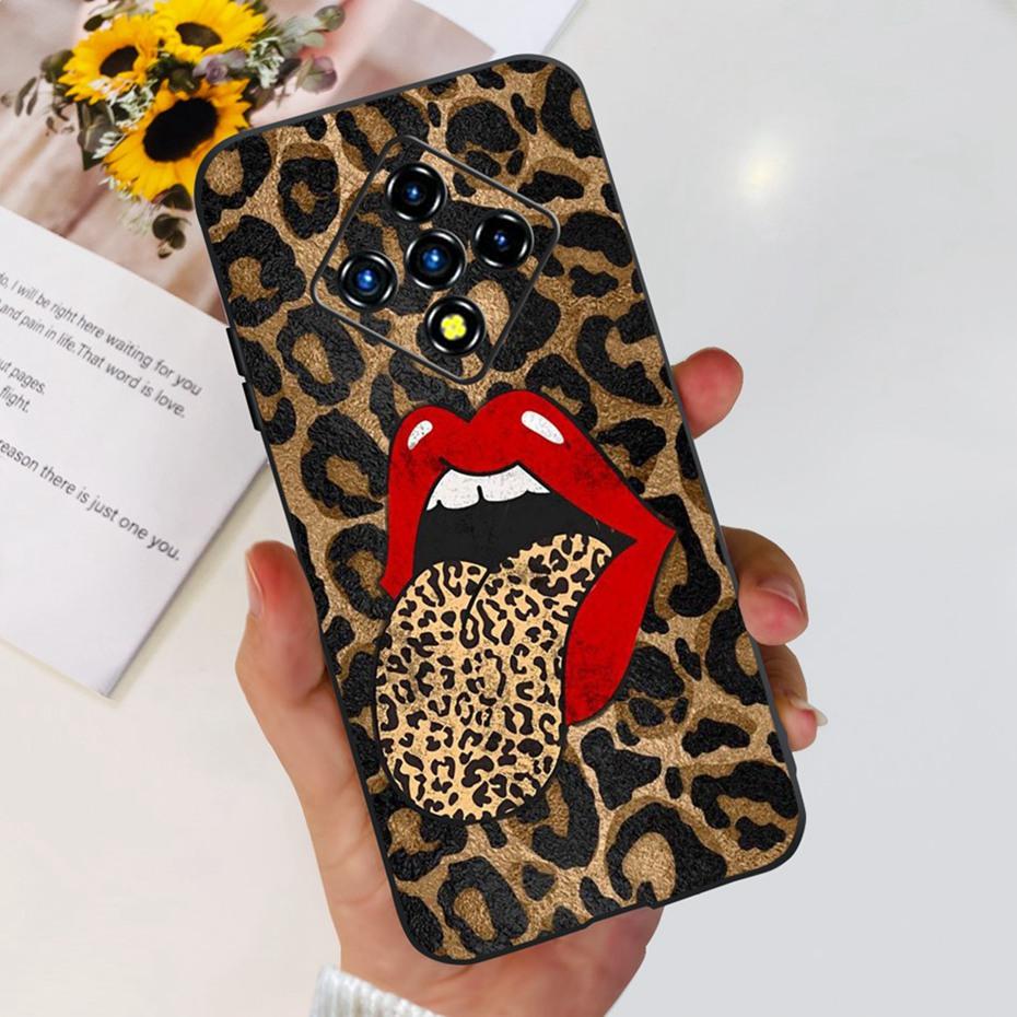 For Infinix Zero 8 8i X687 X687B Fashion Dragon Metal Style Painted Case For Infinix Zero8 Zero8i Black Silicon Soft Phone Cases