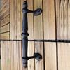 European Retro Atmosphere Garden Courtyard Cast Iron Craft Door Handle Home Wall Decoration Door Handle