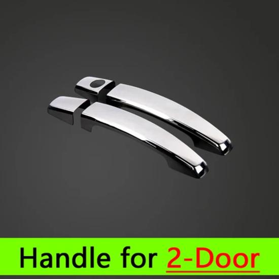 For Peugeot 407 Chrome Handle Covers Trim Set for Coupe 407SW 2004-2010 Car Accessories Stickers Car Styling 2005 2006 2008 2009