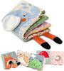 MamimamiHome Cloth Book for Babies Year Old Washable Cloth Toy with Finger Educational Toy for Babies and Toddlers Perfect for Baby Shower and