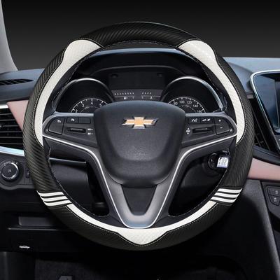 Kryt volantu z uhlíkových vláken 38 cm Pro Chevrolet Cruze Malibu Sail Spark Captiva Equinox Trax/Tracker AVEO Lova RV