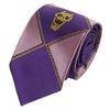 [Formemory] Gravata JoJo's Bizarre Adventure Yoshikage Kira - 4 Cores - Masculina - Lavável, Elegante, Casual, Xadrez, Padrão Pequeno - Perfeita para