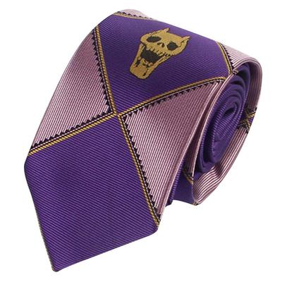 [Formemory] JoJo's Bizarre Adventure Yoshikage Kira Necktie - 4 Colors - Men's - Washable, Stylish, Casual, Checkered, Small Pattern - Perfect for