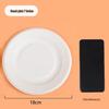 Hand-Painted DIY White Paper Plates for Kindergarten Arts & Crafts
