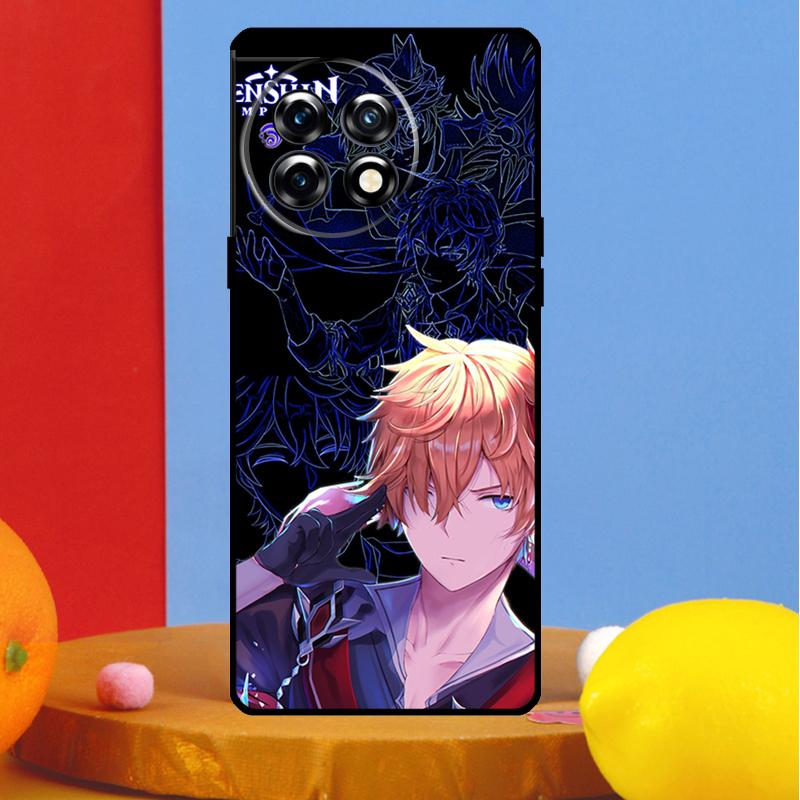 

Tartaglia Genshin Impact Cover For OnePlus 12 11 13 13R 12R 10 Pro 8T 10T OnePlus Nord 4 CE 2 3 Lite N10 N20 N30 Case OnePlus 9Pro