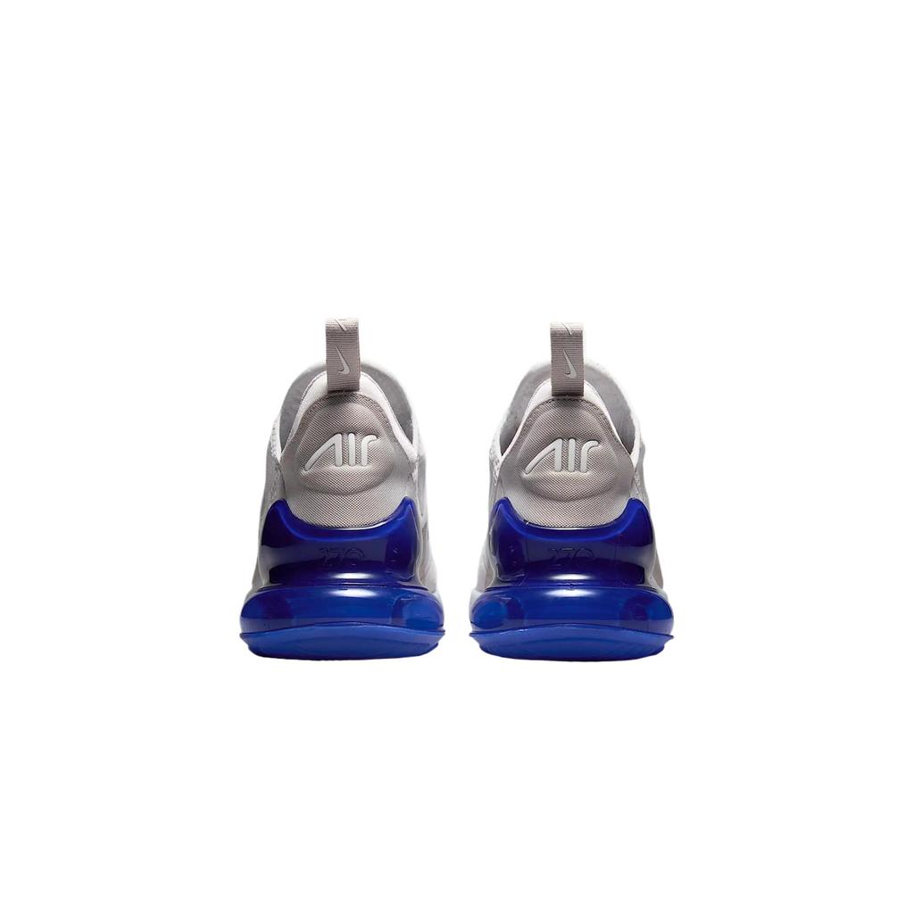 Nike Air Max 270 Vast Grey Racer Blue Herren Sneaker College-Grau Summit-Weiß AH8050-031