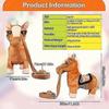 Electronic Interactive Horse Walk Along Horse With Remote Control Leash Dancing Singing Walking Musical Ponypet Toys For Kids-u