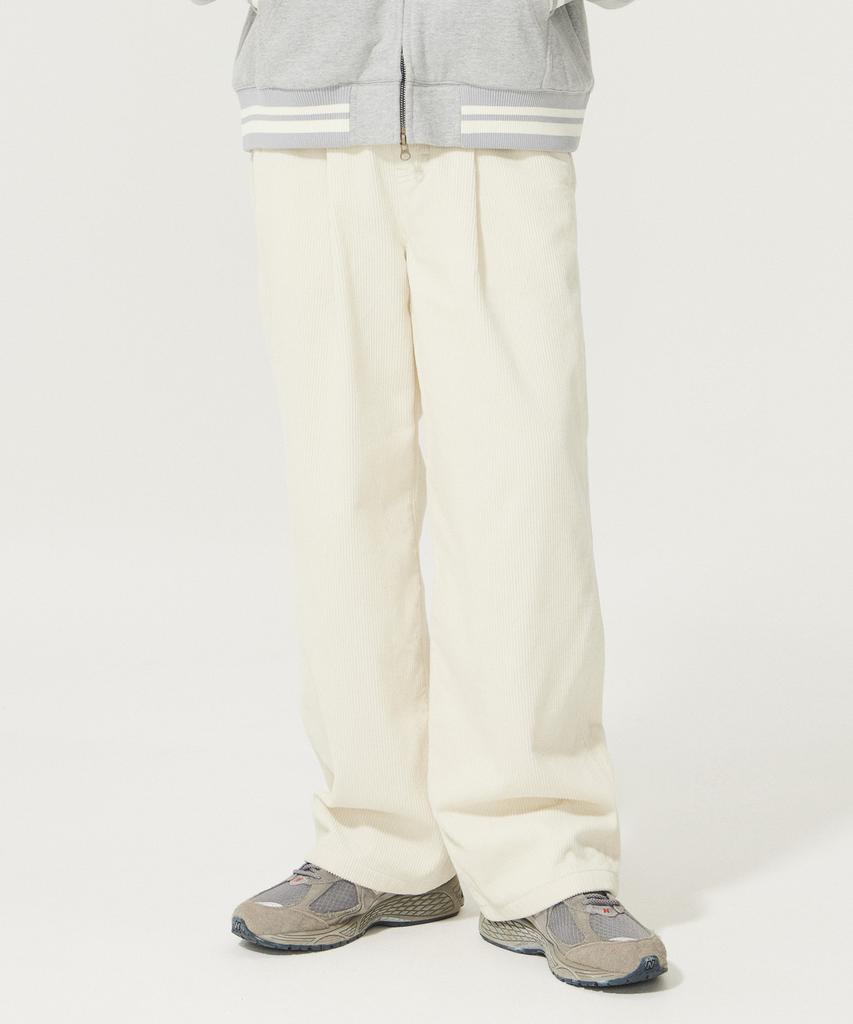 LEE [Every Lee] Corduroy Easy Pants Ivory