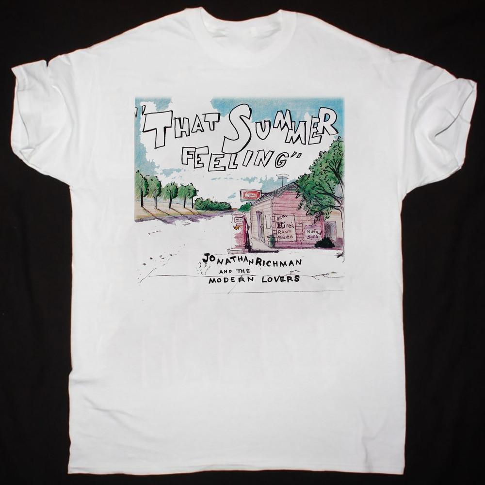 

Jonathan Richman Music For Lovers White T-Shirt Cotton S-5XL Unisex T-Shirt XL