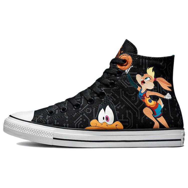 

Converse Unisex Space Jam X Chuck Taylor All Star High Black Multi White 172485C EU 36