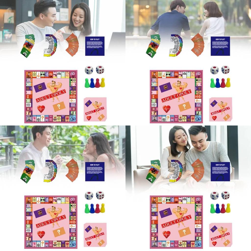 Lustiges und fesselndes Brettspiel für Paare für romantische Date-Nächte zu Hause