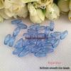 DIY Acrylic Transparent Glossy Rice Beads for Jewelry & Curtain Making