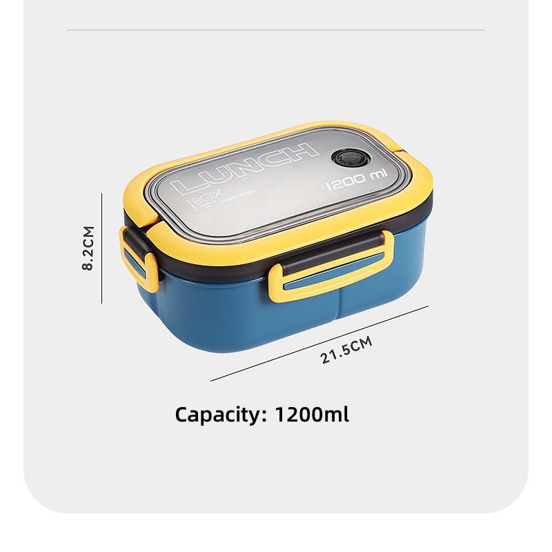 Niedliche Lunchbox für Kinder, Fächer, Mikrowelle, Bento-Lunchbox, Kinder, Schule, Outdoor, Camping, Picknick, Lebensmittelbehälter, tragbar