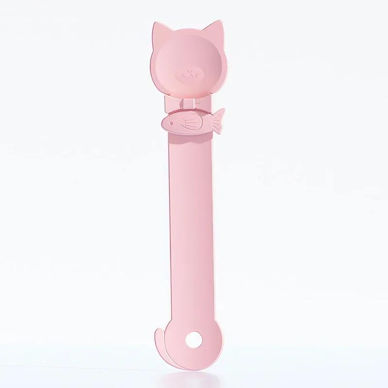 Cat Squeeze Feeder Spoon For Liquid Food Puree Strip Snack Dispenser Pet Feeding Tool Easy Use Supplies Churu Tube Helper
