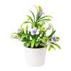 Multicolor Morning Glory Artificial Potted Plants Plastic Photo Props Simulation Flowerpotted Elegant Natural Faux Bonsai