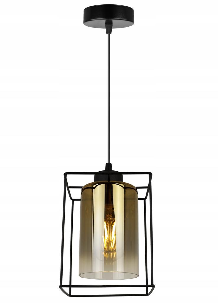 MODERN ELEGANT GLASS HANGING LAMP