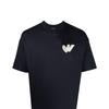 Emporio Armani Logo Print Crew Neck Short Sleeve T-Shirt Men Tops Black 6L1TG2-1JSAZ-0999