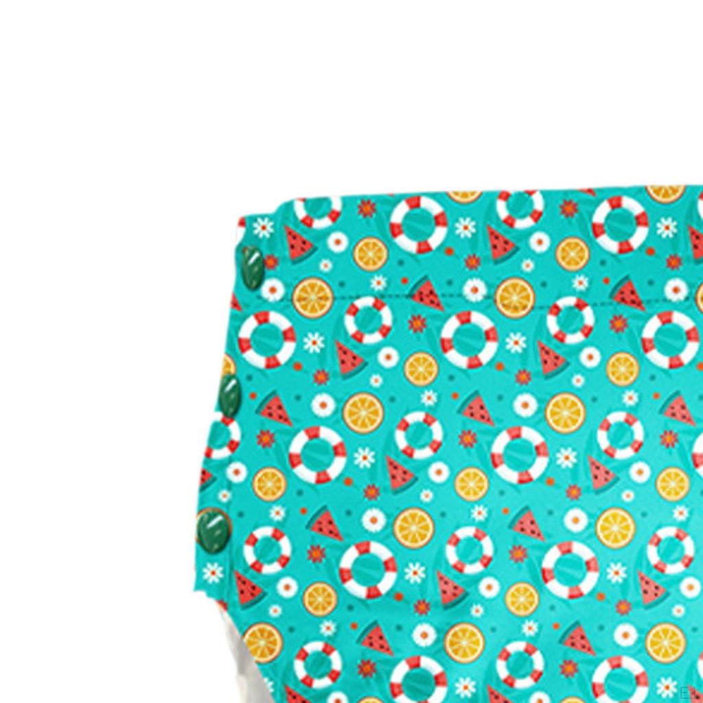 Adult Diaper Adjustable Waist Waterproof Cloth Nappy Cover Breathable Lining Reusable Incontinence