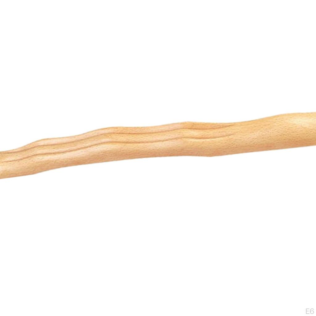 Handheld Wood Massage Roller Stick Body Professional for Thigh Waist Leg Back Neck