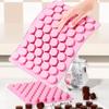 Cute Silicone 55 Grids Cylinder Cake Chocolate Soap Mold DIY Tray Biscuits Ices Cube Baking Mold Decorating Tools