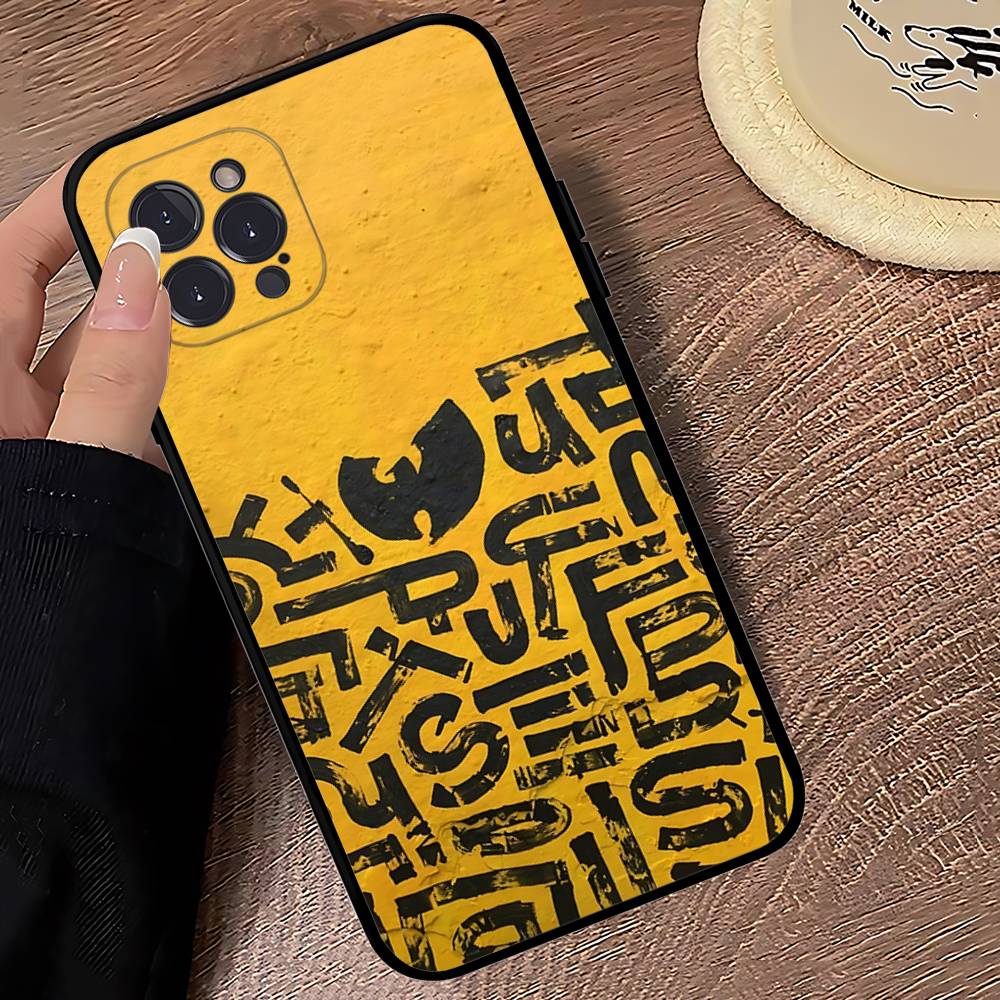 W-WU-T-TANG C-CLAN Für IPhone 17 16 15 14 13 12 11 Pro Max 17 Air Pro Max Rückseite Handyhülle
