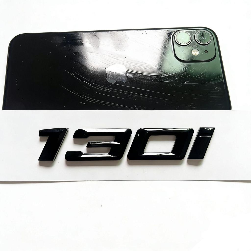 Applicable for New BMW 116i, 118i, 120i, 125i, and 135i Models: Car Emblem, Word Emblem, Tail Emblem.