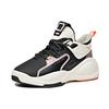 Anta Bastard Fleece lined Mid top Skateboard Shoes Women's Black White Pink 122048903-4