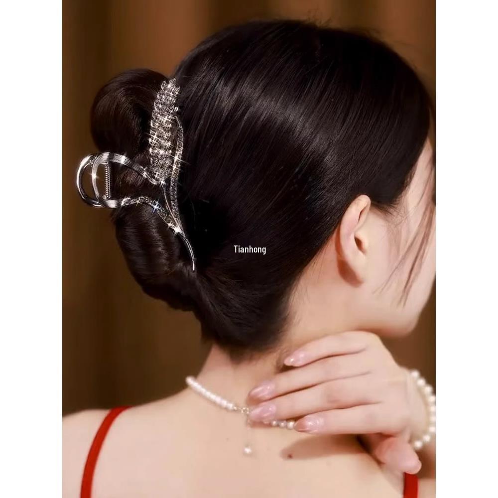 2025 Luxury Wheat Ear Hair Clip for Women: Small Volume Shark Hairpin
